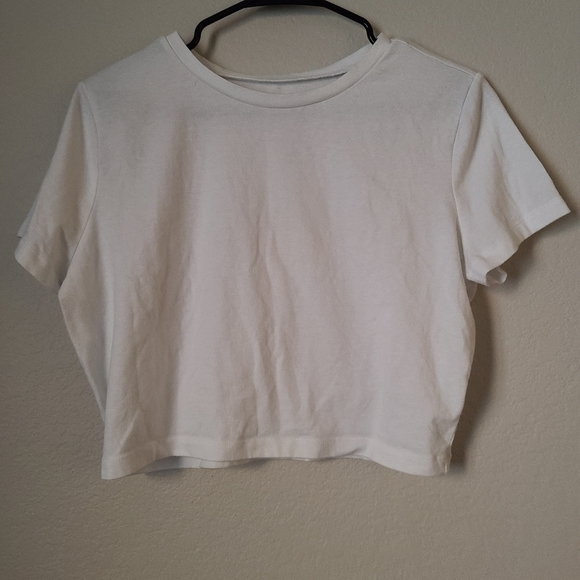 wild fable Tops - White Croptop
